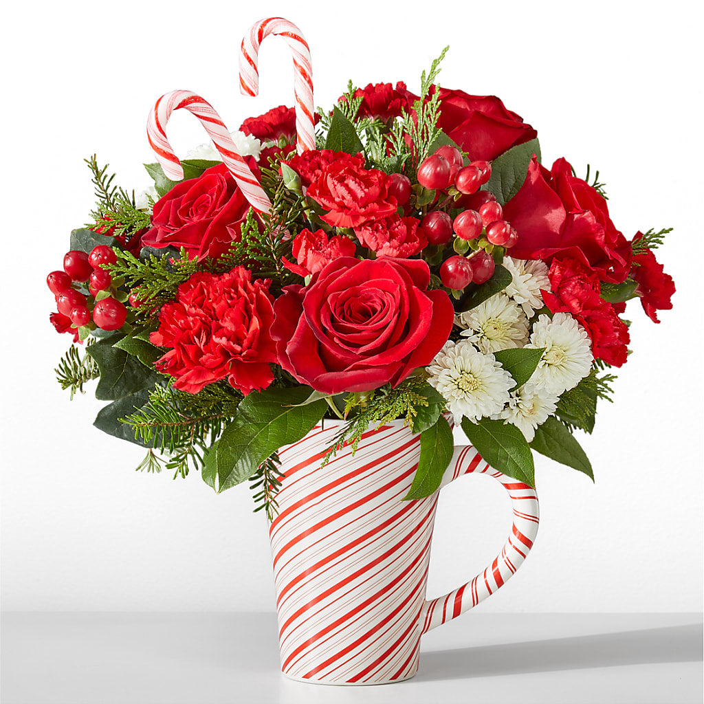 Peppermint Swirl Mug – The Bloom Centre, Houston TX