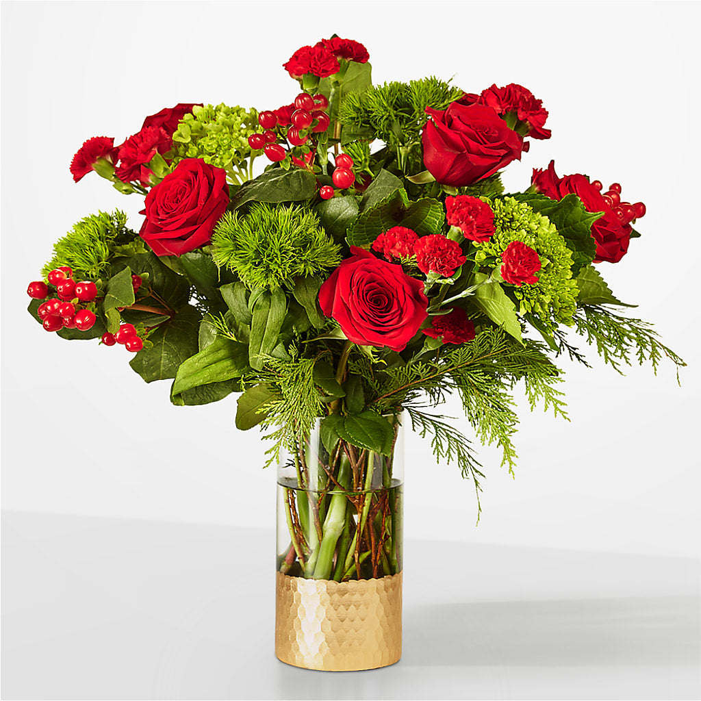 Plaid Throw Bouquet – The Bloom Centre, Houston TX