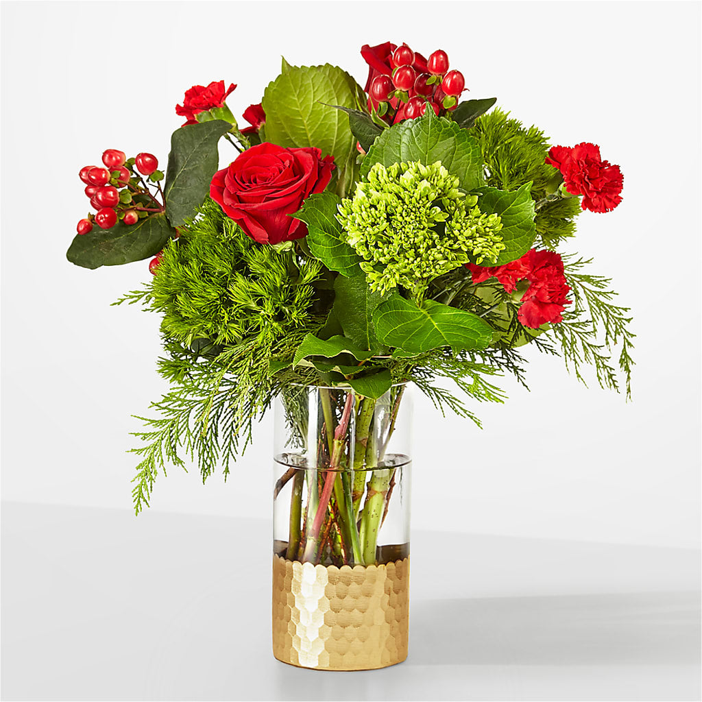 Plaid Throw Bouquet – The Bloom Centre, Houston TX