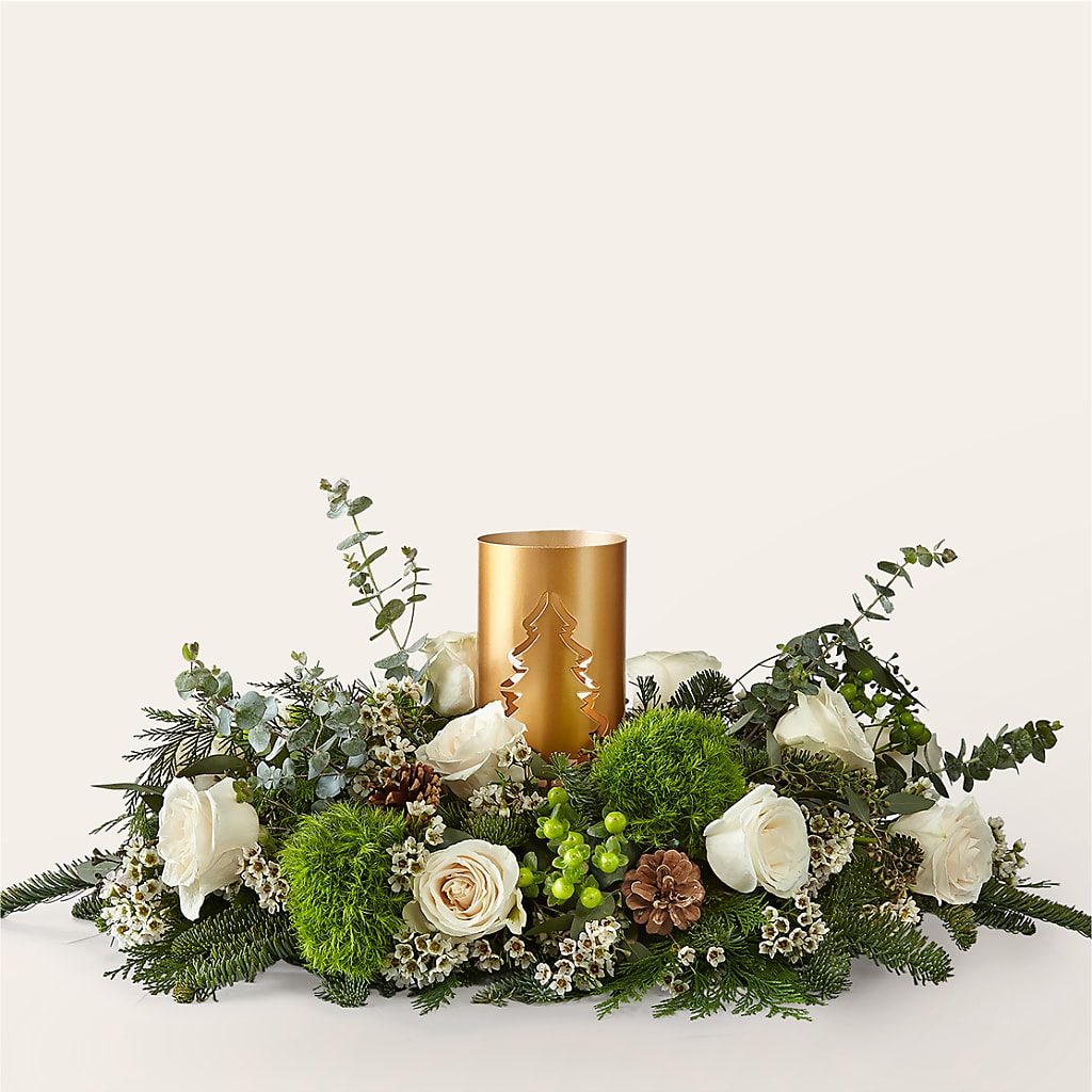 Chestnuts Roasting Centerpiece – The Bloom Centre, Houston TX