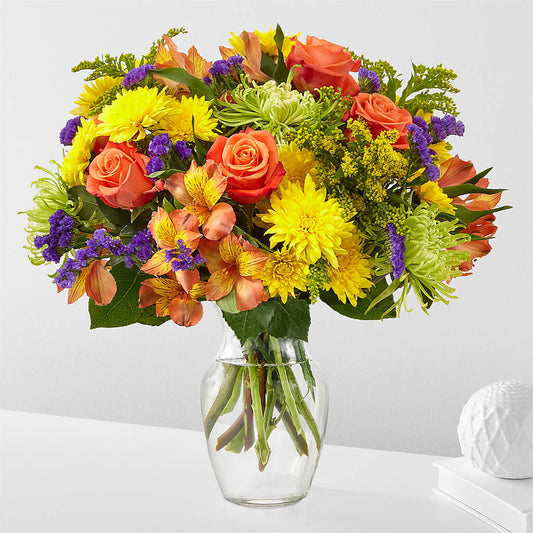 Marmalade Skies Bouquet – The Bloom Centre, Houston TX