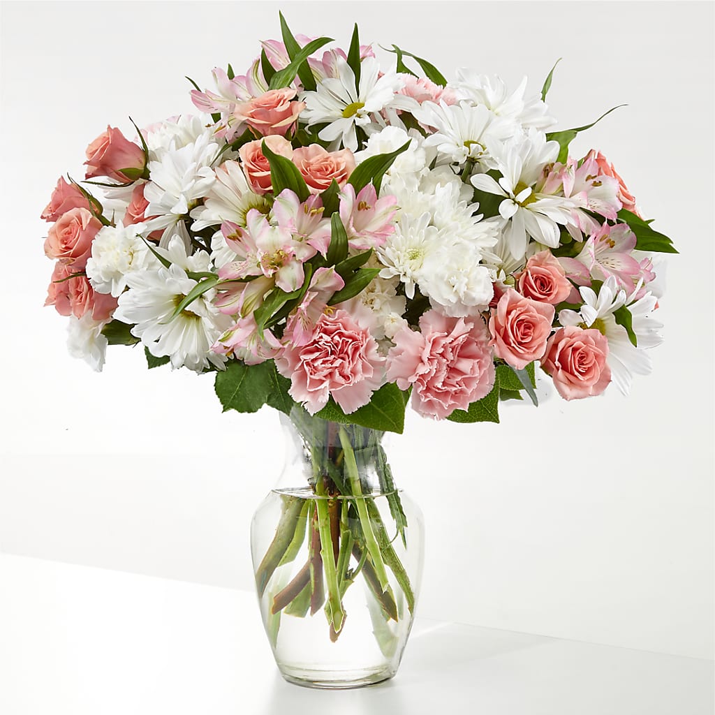 Blush Crush Bouquet – The Bloom Centre, Houston TX