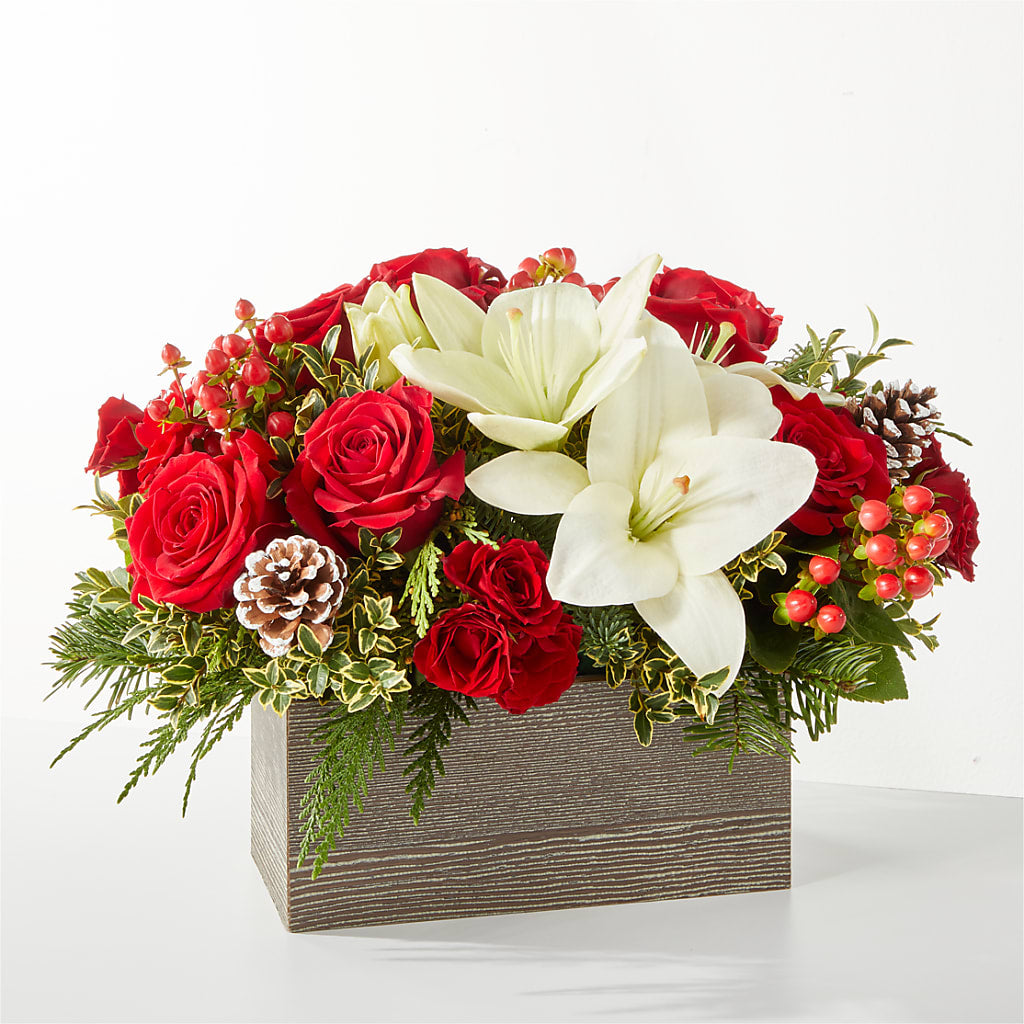 Snowy Wonderland Bouquet – The Bloom Centre, Houston TX