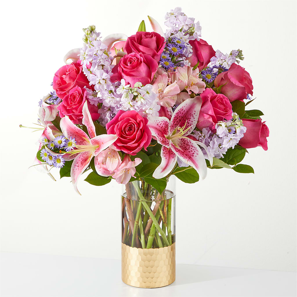 Pressing Petals Bouquet – The Bloom Centre, Houston TX