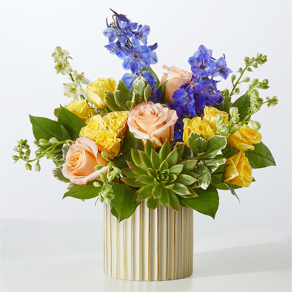 Cobalt Reverie Bouquet – The Bloom Centre, Houston TX