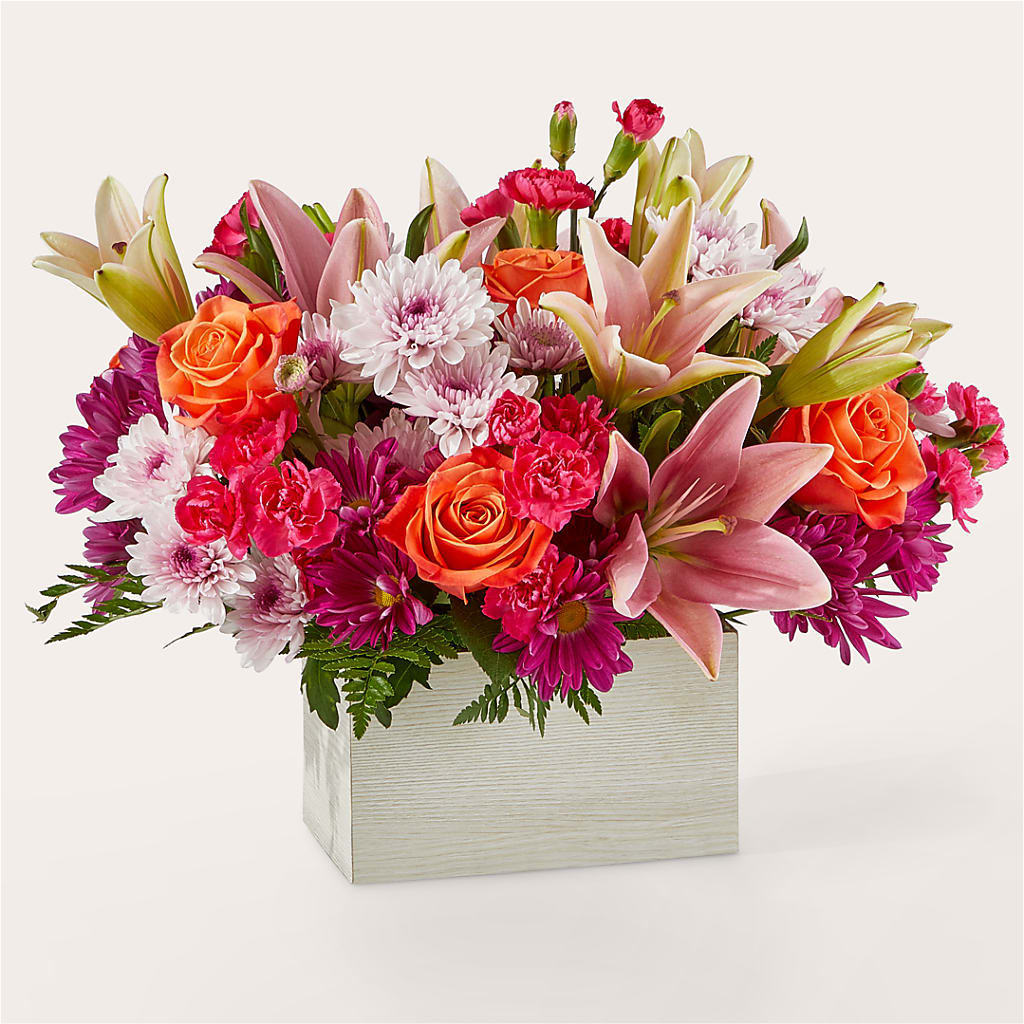 Light of My Life Box Bouquet – The Bloom Centre, Houston TX