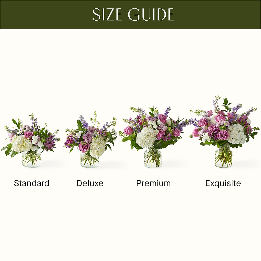 Violet Caress Bouquet – The Bloom Centre, Houston TX