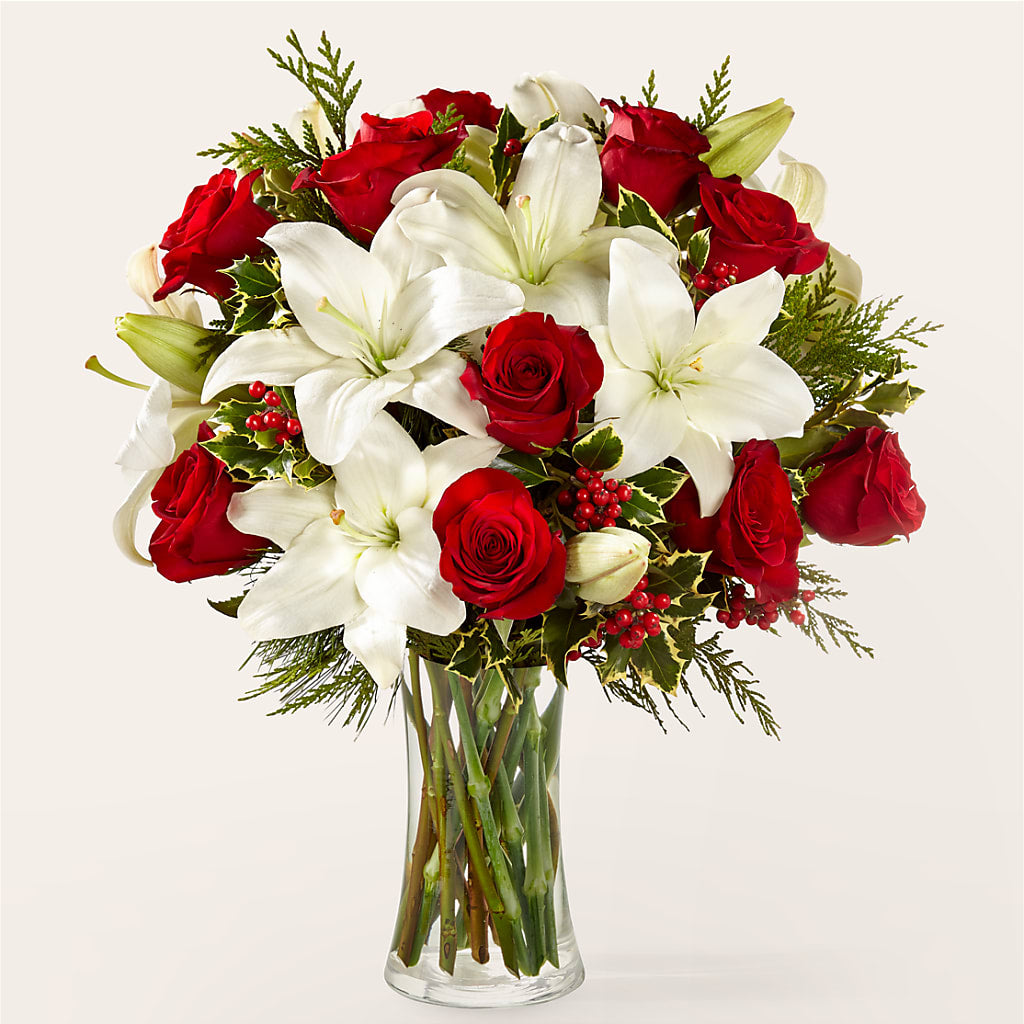 Sparkling Snowflakes Bouquet – The Bloom Centre, Houston TX