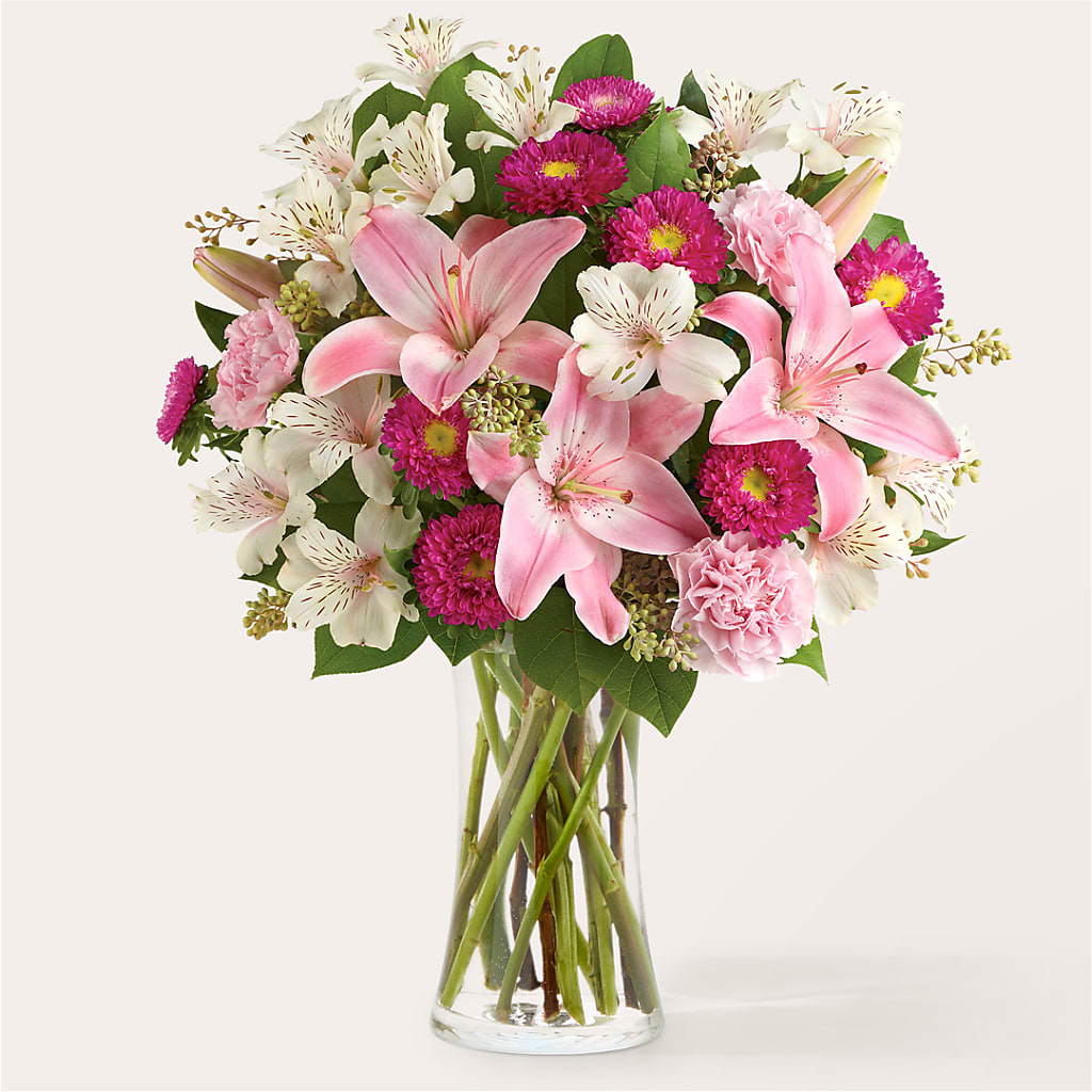 Feeling Fuchsia Bouquet – The Bloom Centre, Houston TX