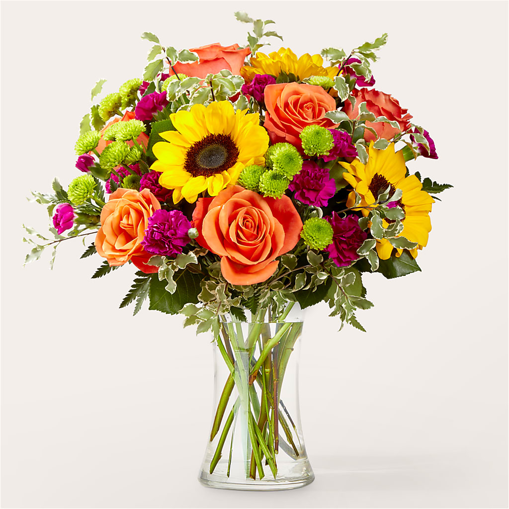 Warmth & Light Bouquet – The Bloom Centre, Houston TX