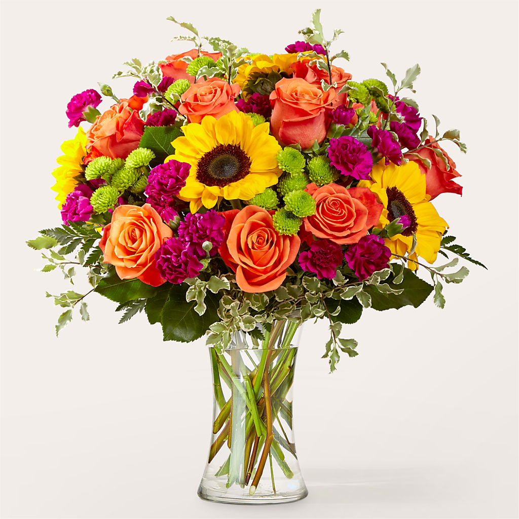 Warmth & Light Bouquet – The Bloom Centre, Houston TX