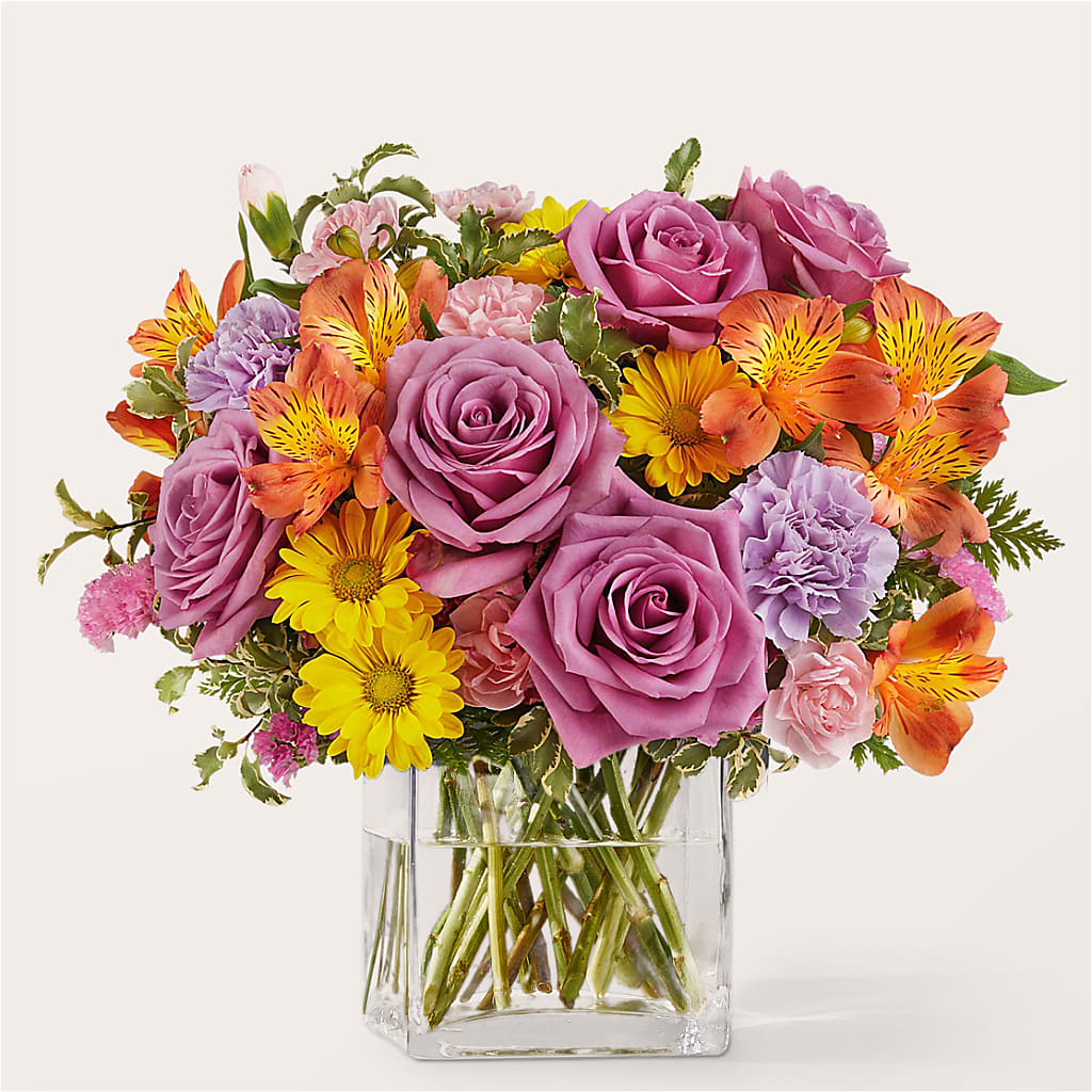 Shades of Happiness Bouquet – The Bloom Centre, Houston TX