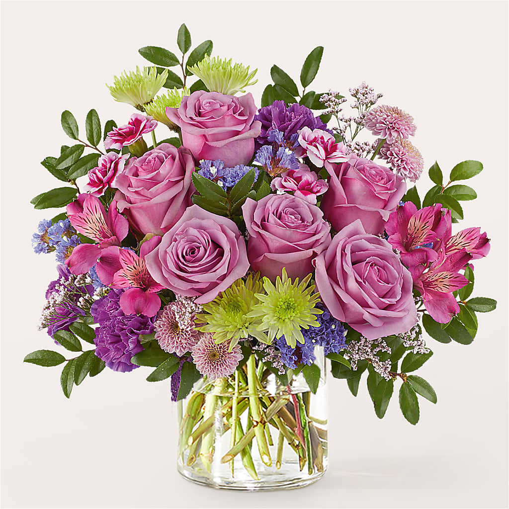 Glass Half Full Bouquet – The Bloom Centre, Houston TX