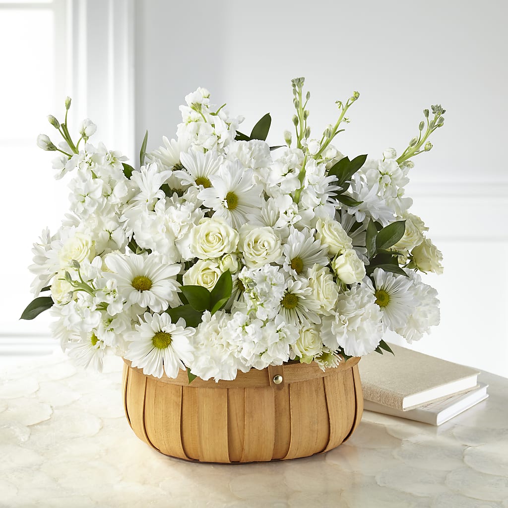 Graceful Garden Basket – The Bloom Centre, Houston TX