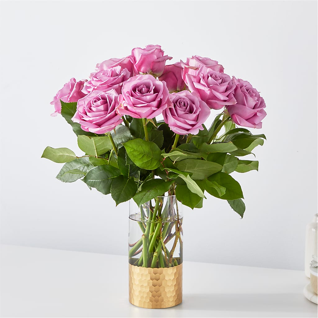 Secret Admirer Lavender Rose Bouquet – The Bloom Centre, Houston TX