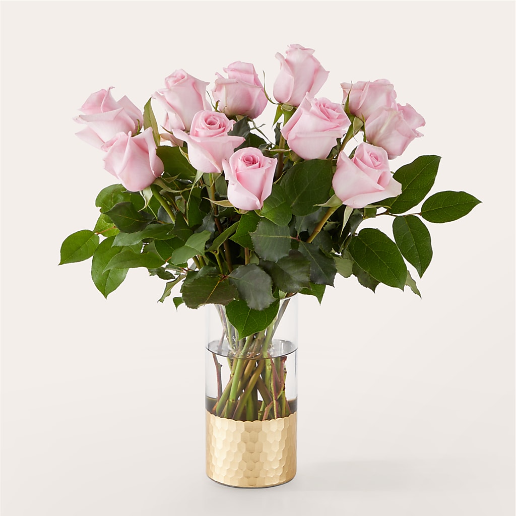 Picture Perfect Pink Rose Bouquet – The Bloom Centre, Houston TX