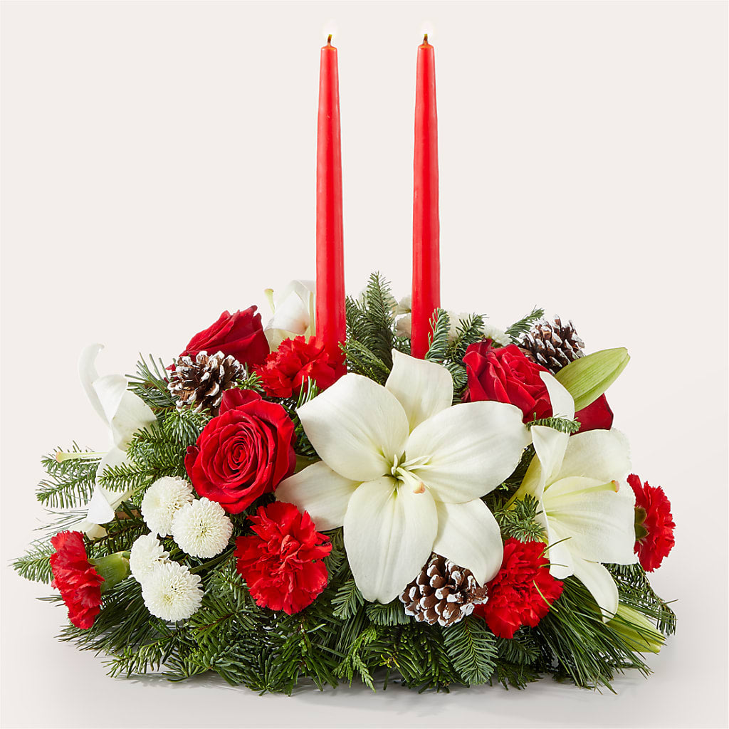 Seasonal Festivities Centerpiece – The Bloom Centre, Houston TX