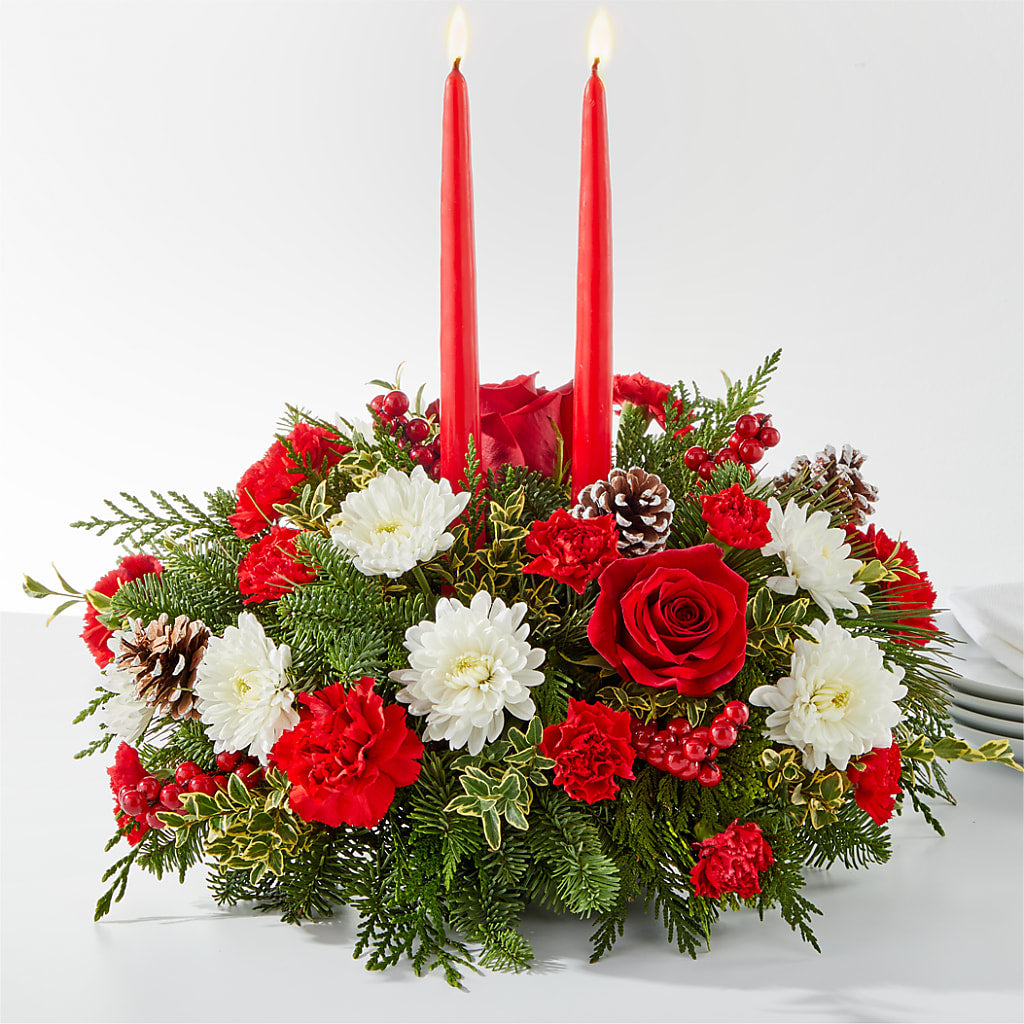 Holiday Soiree Centerpiece – The Bloom Centre, Houston TX