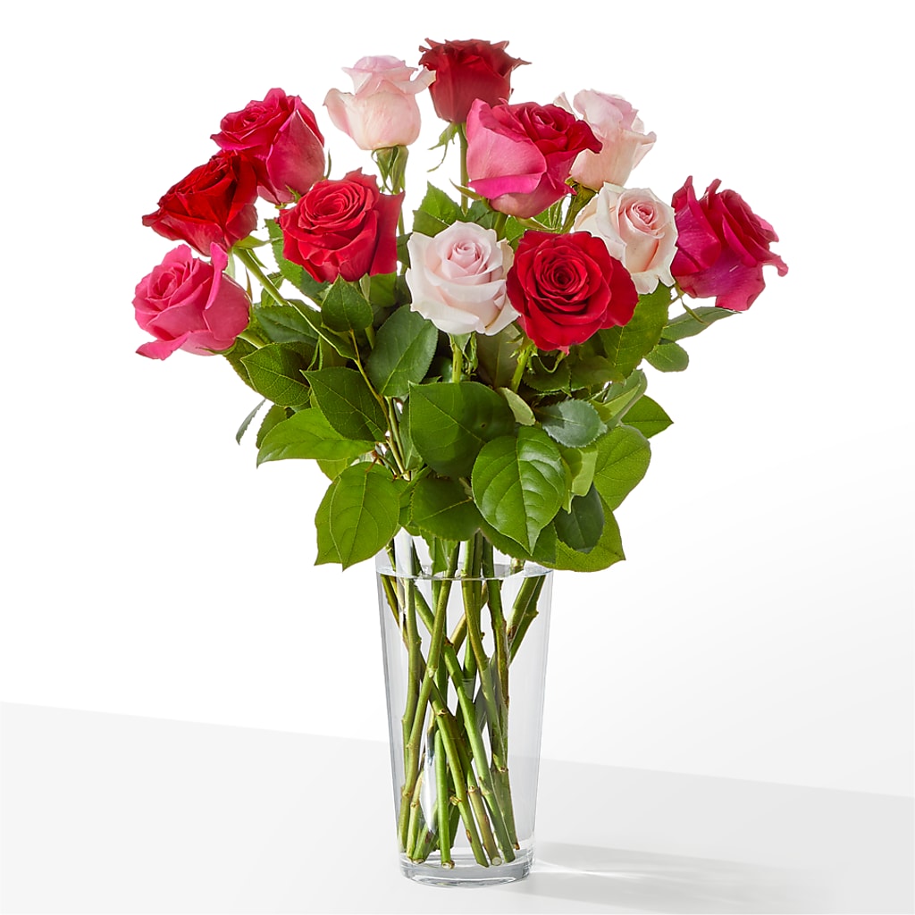 Charming Rose Bouquet – The Bloom Centre, Houston TX