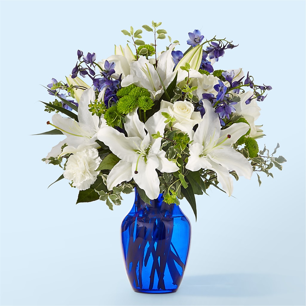 Santorini Bouquet – The Bloom Centre, Houston TX