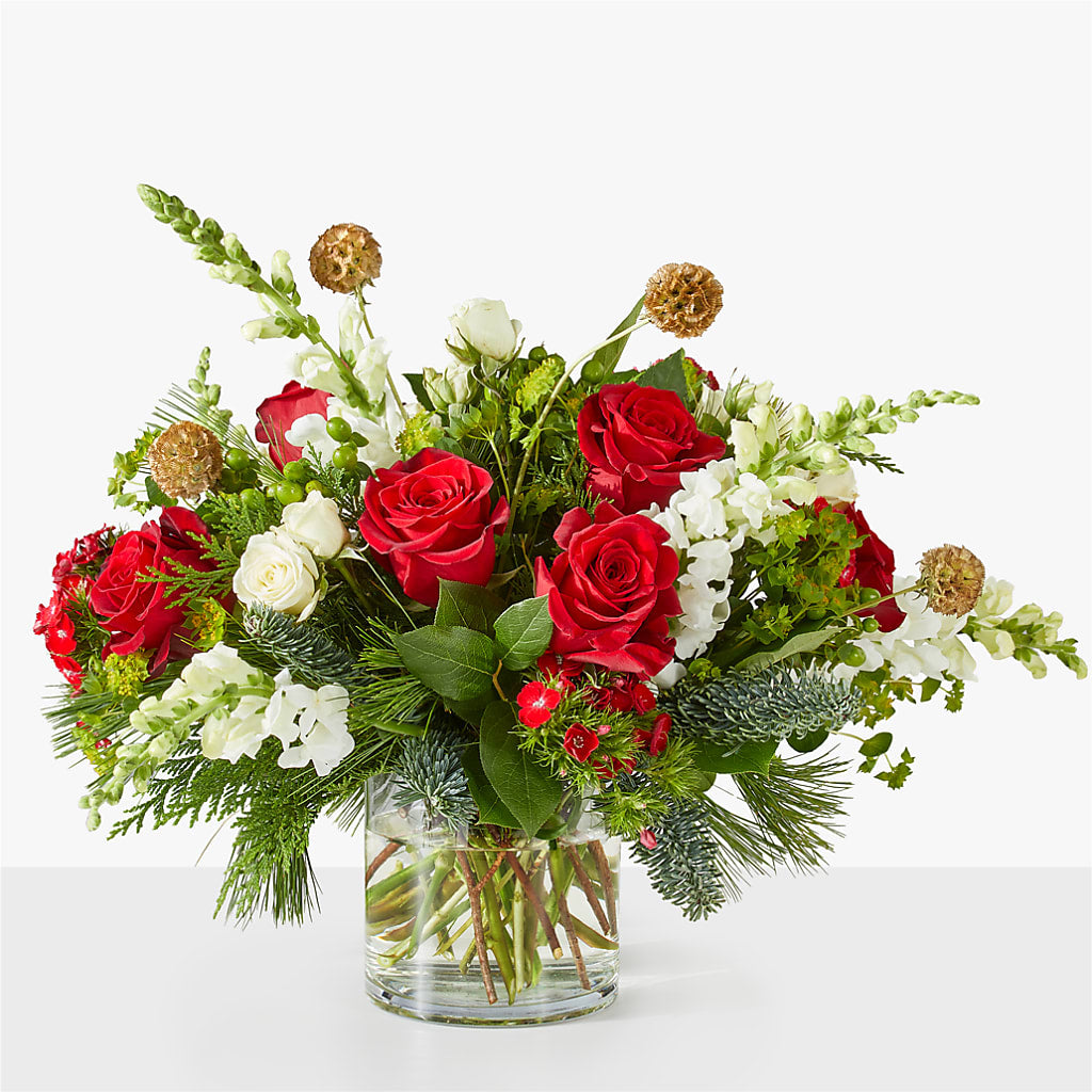 Deck the Halls Bouquet – The Bloom Centre, Houston TX