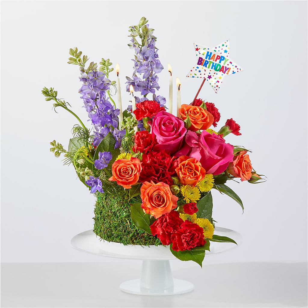 Best Year Yet Floral Cake – The Bloom Centre, Houston TX
