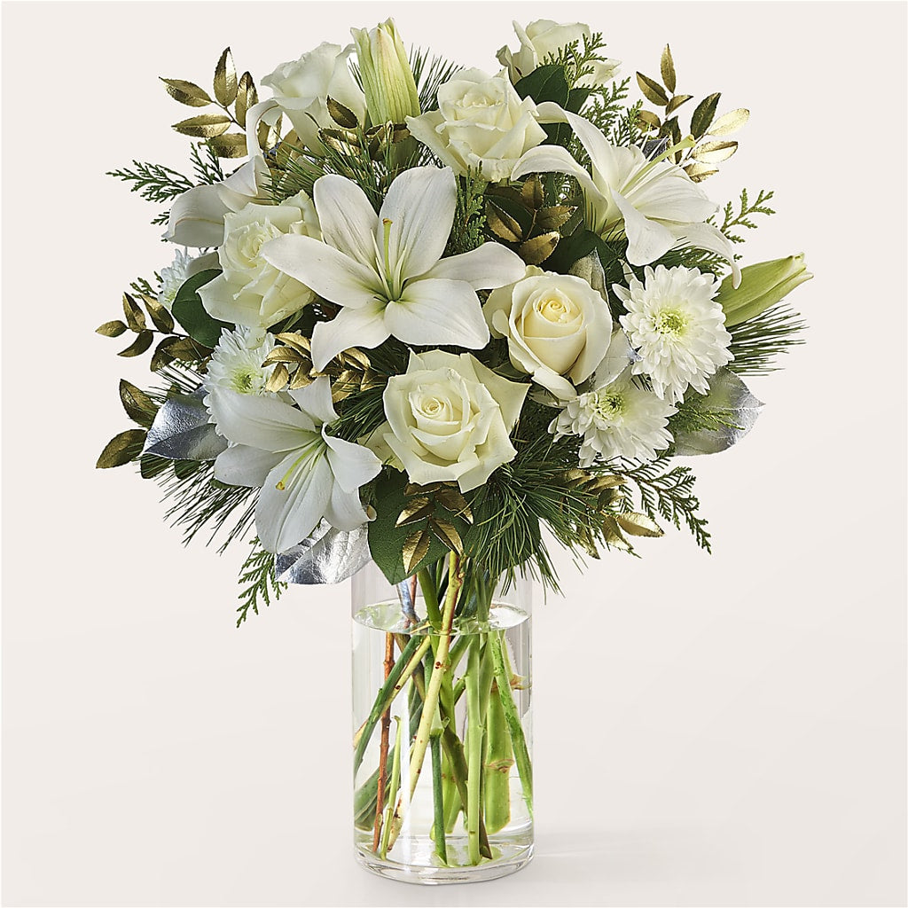 Wintry Mix Bouquet – The Bloom Centre, Houston TX