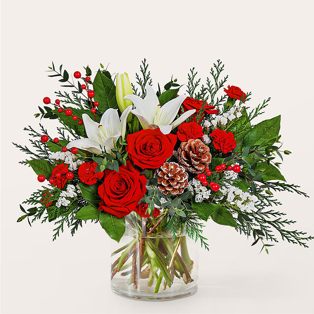 Best in Snow Bouquet – The Bloom Centre, Houston TX