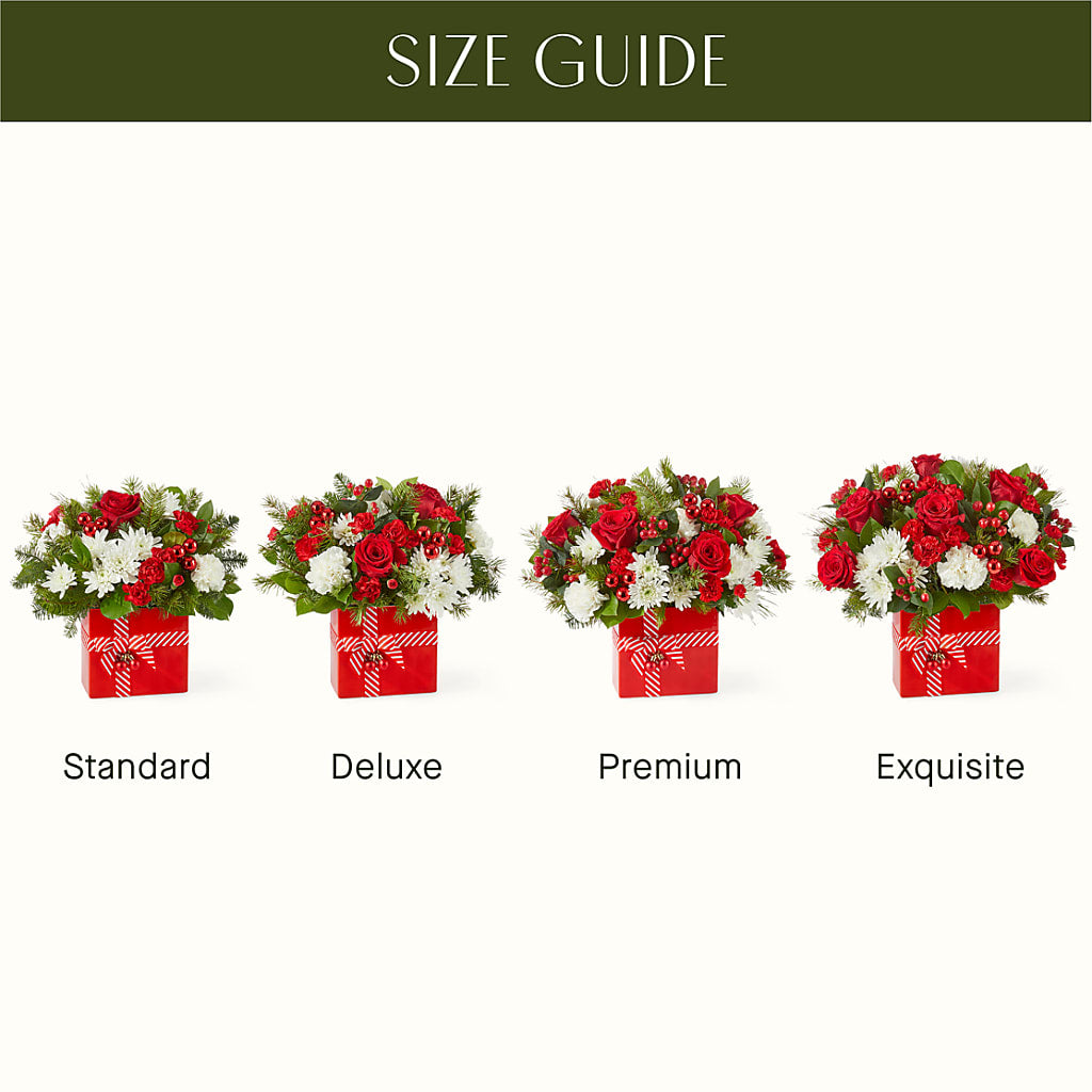 Presents Under the Tree Bouquet –  The Bloom Centre, Houston TX