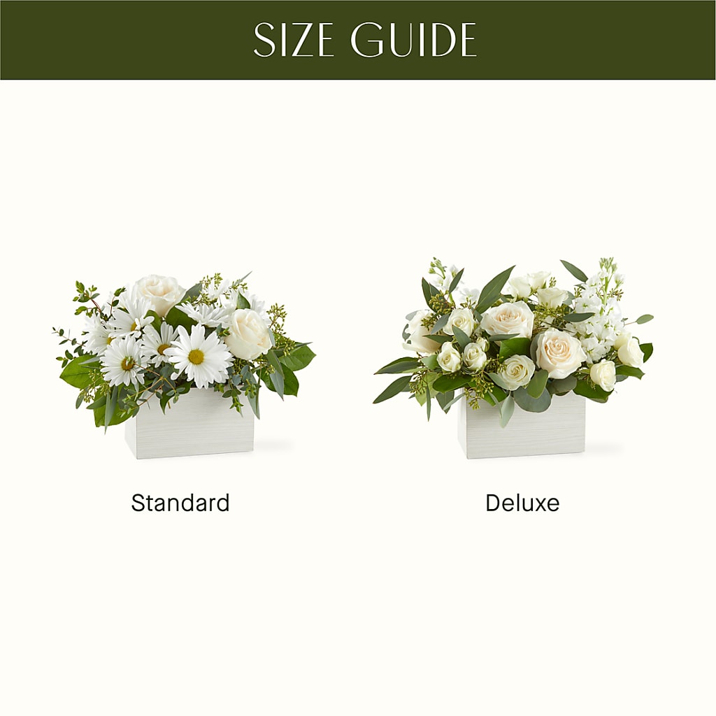 Fresh Linen Box Bouquet –  The Bloom Centre, Houston TX