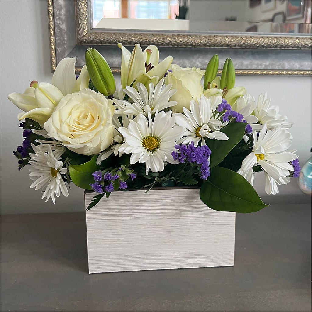 Beyond Blue Box Bouquet –  The Bloom Centre, Houston TX