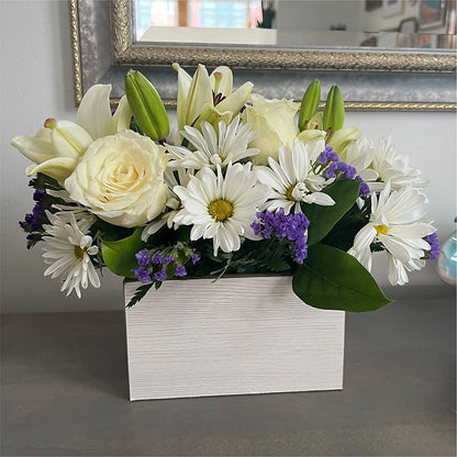 Beyond Blue Box Bouquet –  The Bloom Centre, Houston TX