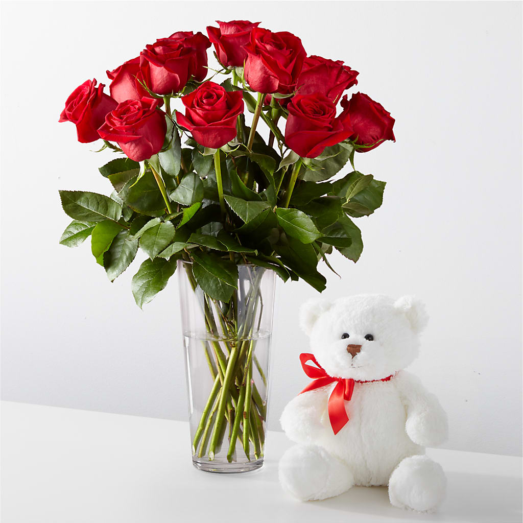 Romantic Long Stem Red Rose Bouquet Bundles –  The Bloom Centre, Houston TX