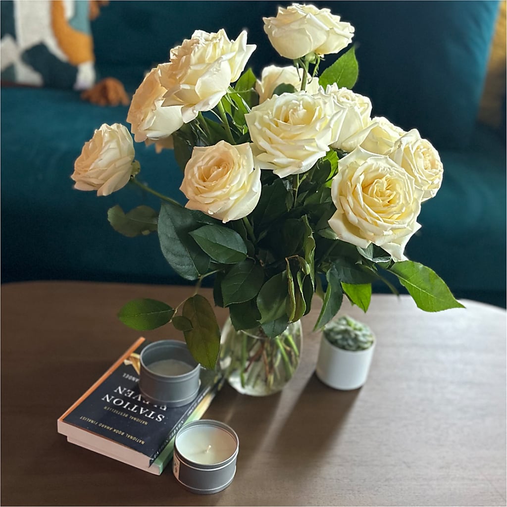 Long Stem Yellow Rose Bouquet –  The Bloom Centre, Houston TX