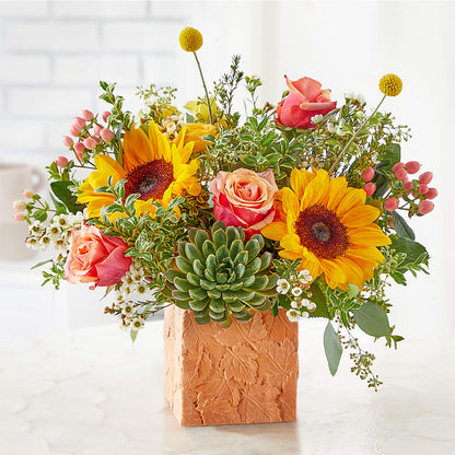 Sunflower Season Bouquet –  The Bloom Centre, Houston TX
