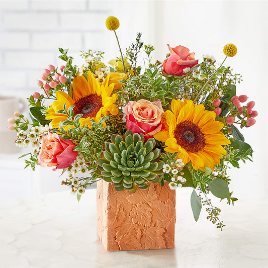 Sunflower Season Bouquet –  The Bloom Centre, Houston TX