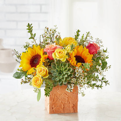 Sunflower Season Bouquet –  The Bloom Centre, Houston TX