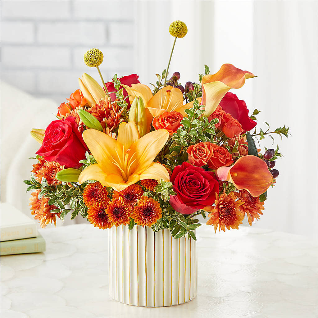 Scarlet Skies Bouquet –  The Bloom Centre, Houston TX