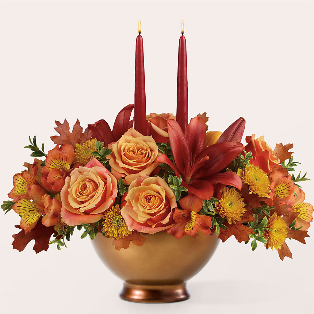 Harvest Table Centerpiece –  The Bloom Centre, Houston TX