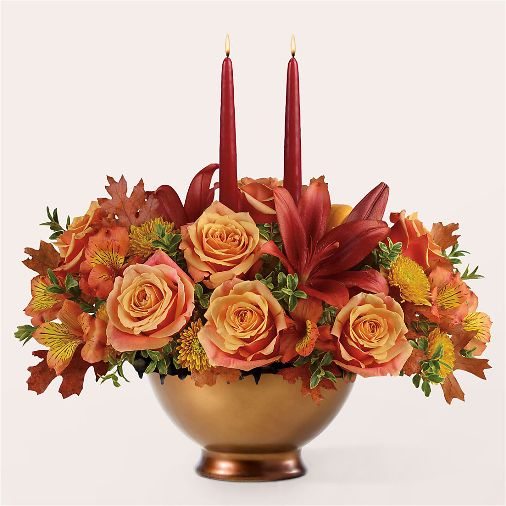 Harvest Table Centerpiece –  The Bloom Centre, Houston TX