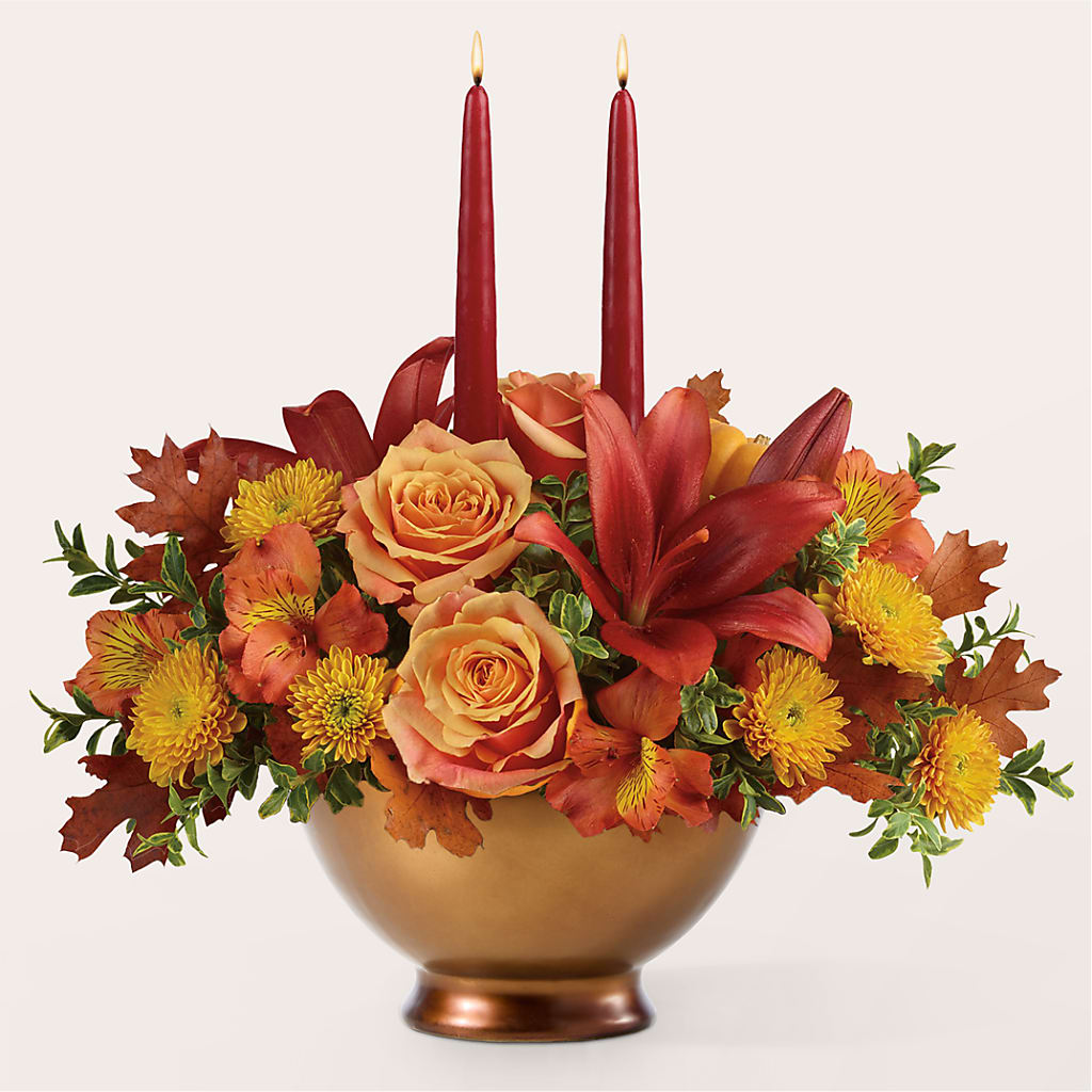 Harvest Table Centerpiece –  The Bloom Centre, Houston TX