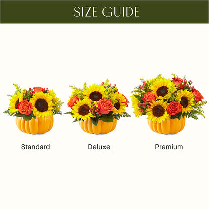 Pick of the Patch Pumpkin Bouquet –  The Bloom Centre, Houston TX