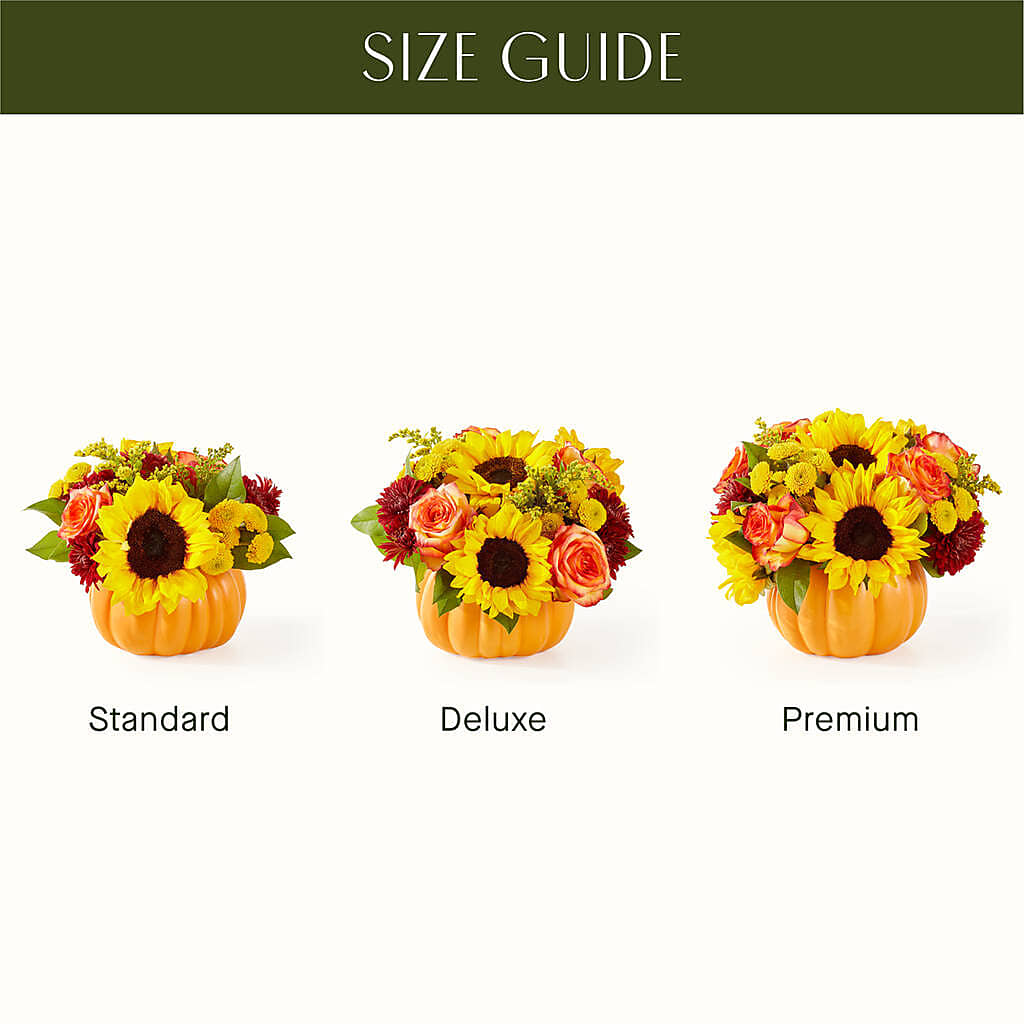 Golden Gourd Pumpkin Bouquet –  The Bloom Centre, Houston TX