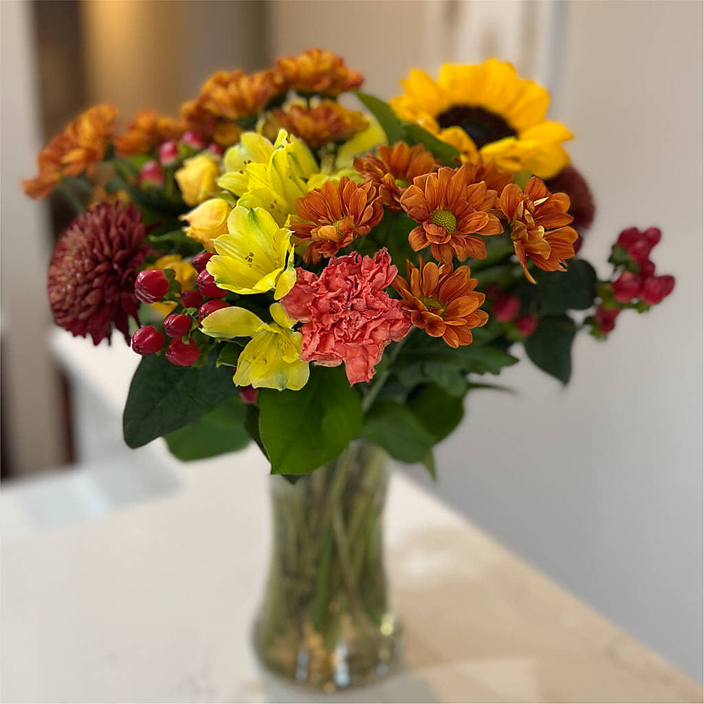 Fall Delight – A Florist Original –  The Bloom Centre, Houston TX