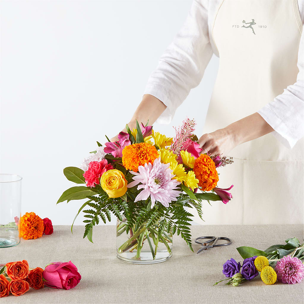 Feast of Color – A Florist Original –  The Bloom Centre, Houston TX