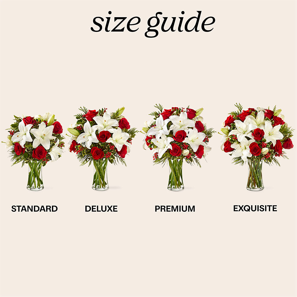 Sparkling Snowflakes Bouquet –  The Bloom Centre, Houston TX