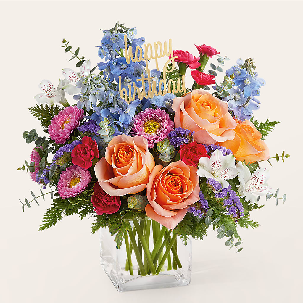 Birthday Bash Bouquet –  The Bloom Centre, Houston TX