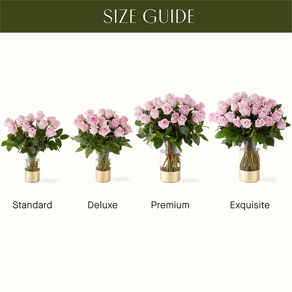 Picture Perfect Pink Rose Bouquet –  The Bloom Centre, Houston TX