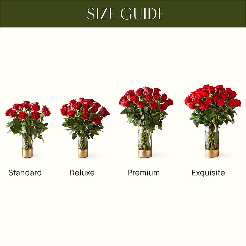 Classic Love Red Rose Bouquet –  The Bloom Centre, Houston TX