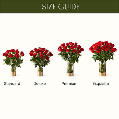 Classic Love Red Rose Bouquet –  The Bloom Centre, Houston TX